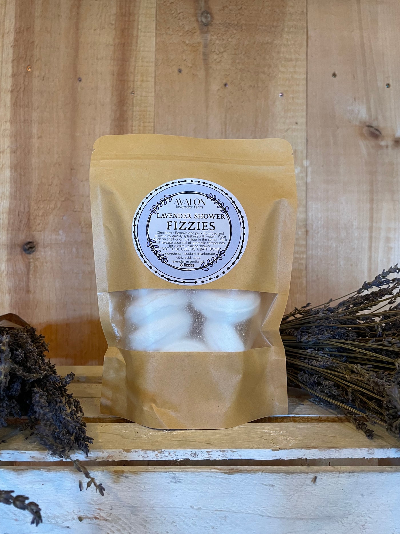 Lavender Shower Fizzies