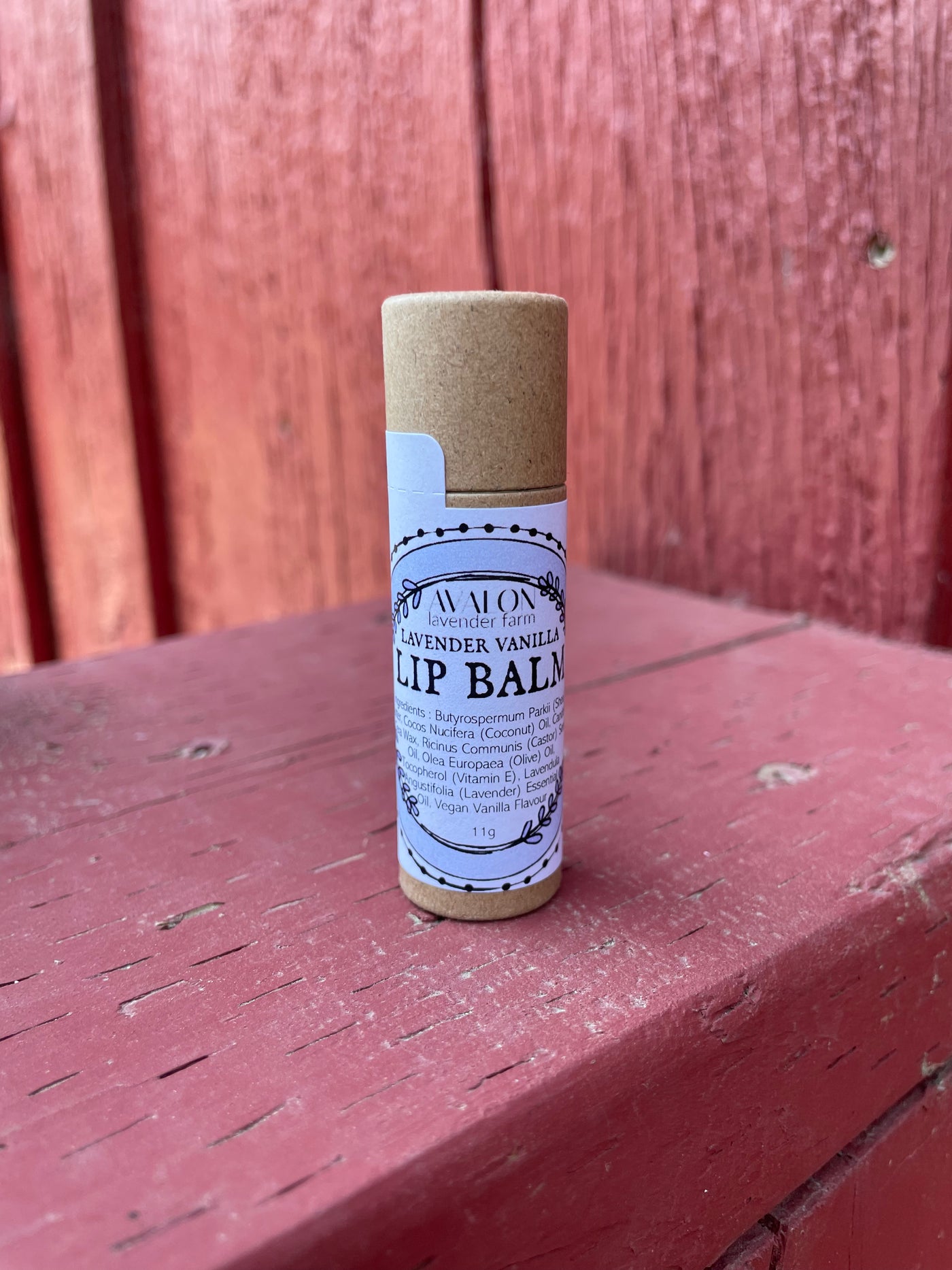 Lavender lip balms
